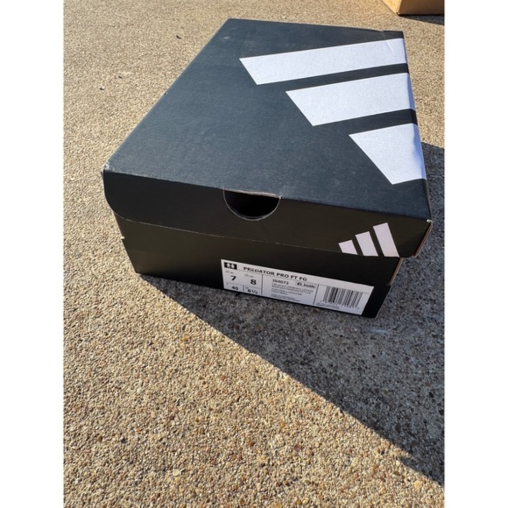 Adidas Predator Pro FT FG Soccer Cleats Black Yellow Football Shoes Mens - Picture 5 of 5